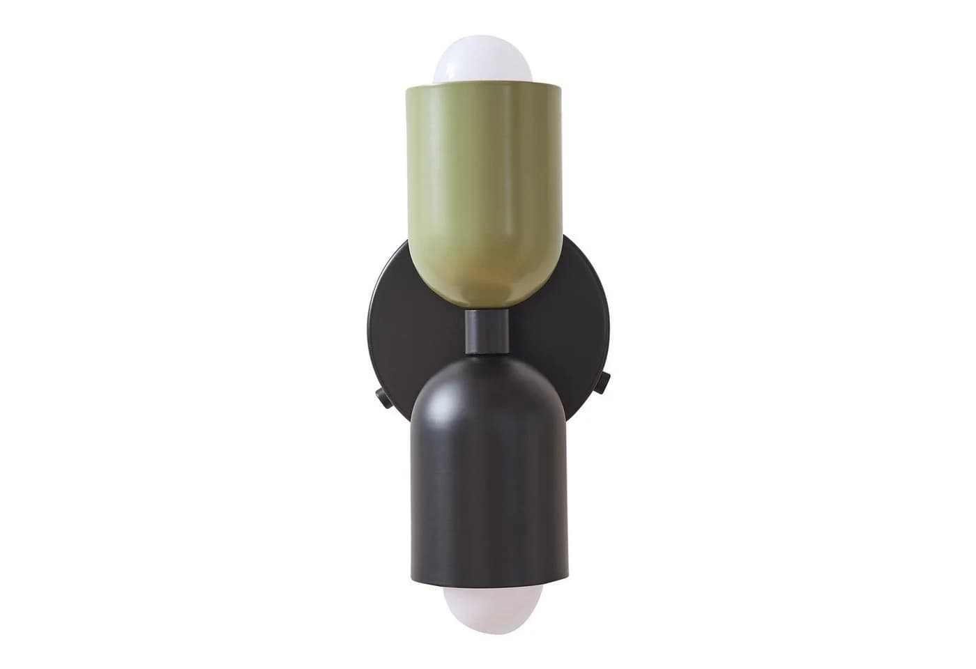 lux.pro Wandleuchte »Trorlos« 2-flammig Metall Grün/Schwarz - Bild 5