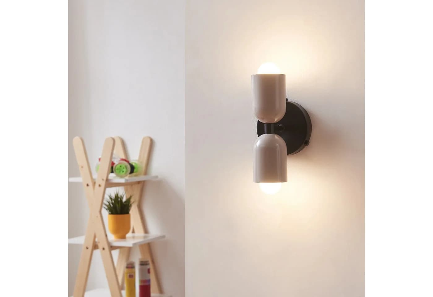 lux.pro Wandleuchte »Trorlos« 2-flammig Metall - Bild 2