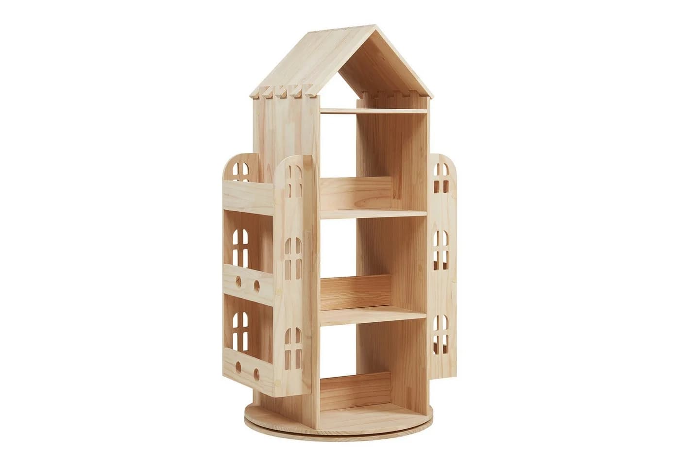 en.casa Kinderregal drehbar Sanköre Kiefernholz - Bild 3