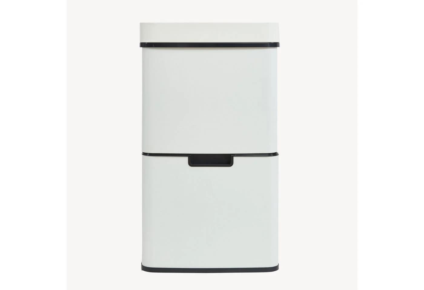 en.casa Mülleimer »Venna« Edelstahl Beige Sensorautomatik 62 L - Bild 5