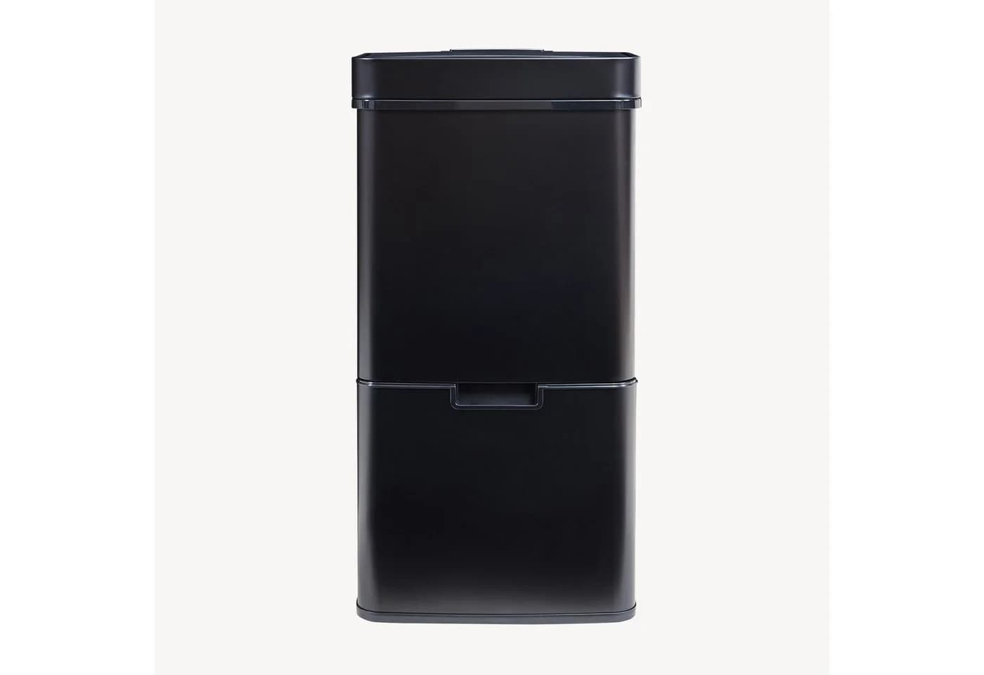 en.casa Mülleimer Venna Edelstahl Schwarz Sensor 72 L - Bild 5
