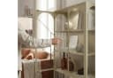 en.casa Standvitrine Klippestad Stahl Glastüren beige Bild 5