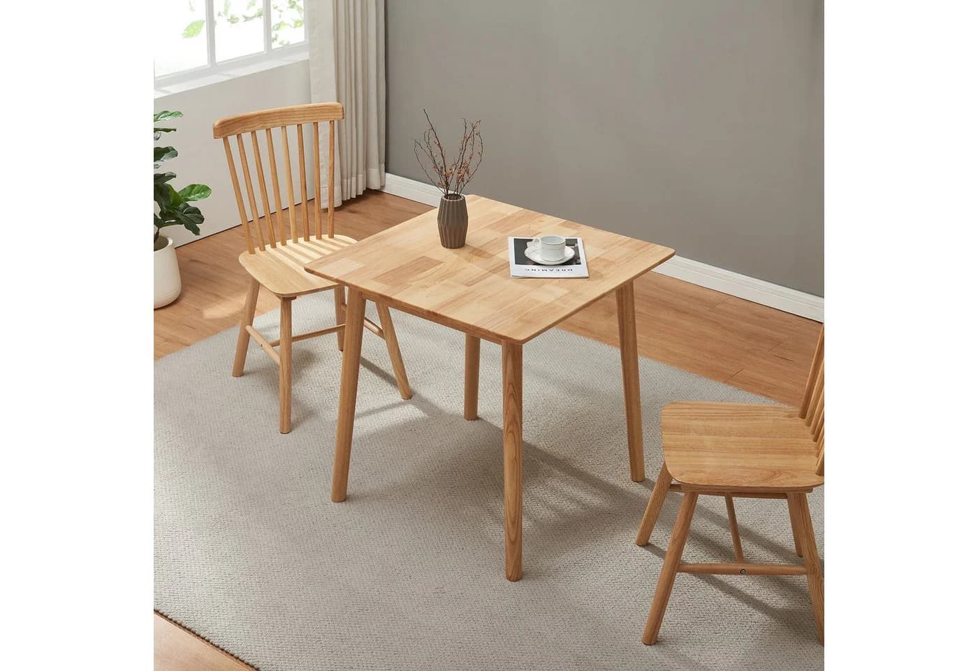 en.casa Esstisch Klijori Holz Natur - Bild 3