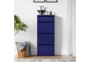 en.casa Schuhschrank »Sokndal« Metall Nachtblau Bild 5