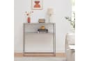 en.casa Konsolentisch »Kuhmo« Flurtisch Metall Hellgrau Bild 1