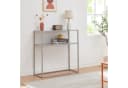 en.casa Konsolentisch »Kuhmo« Flurtisch Metall Hellgrau Bild 2