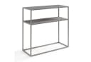 en.casa Konsolentisch »Kuhmo« Flurtisch Metall Hellgrau Bild 3