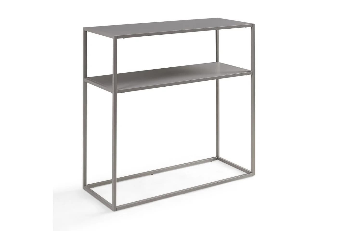 en.casa Konsolentisch »Kuhmo« Flurtisch Metall Hellgrau - Bild 3
