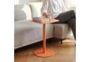 en.casa Beistelltisch »Nastätten« Balkontisch Metall Orange Bild 2