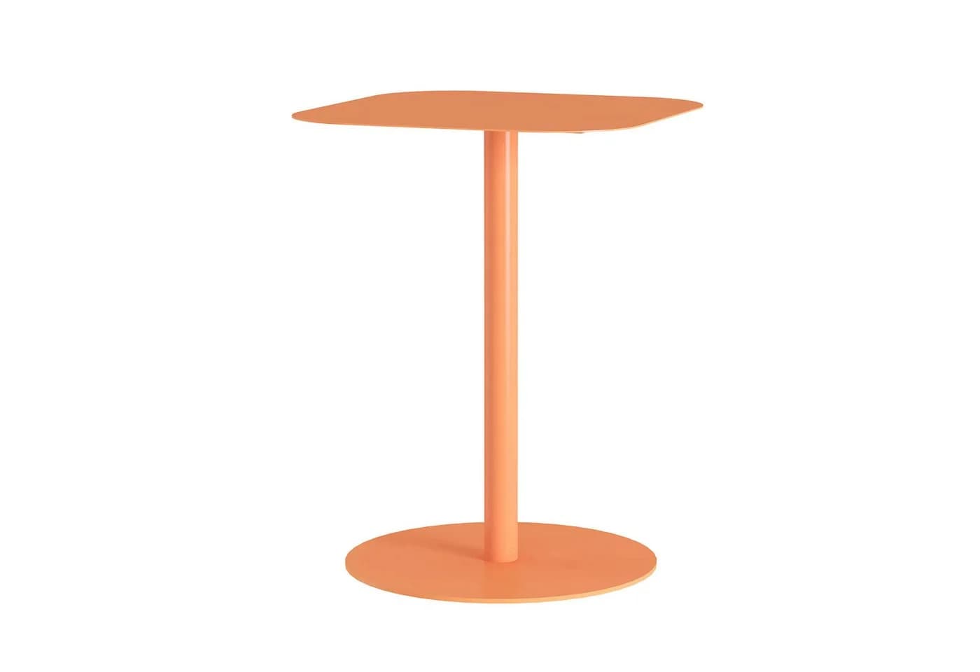 en.casa Beistelltisch »Nastätten« Balkontisch Metall Orange - Bild 4