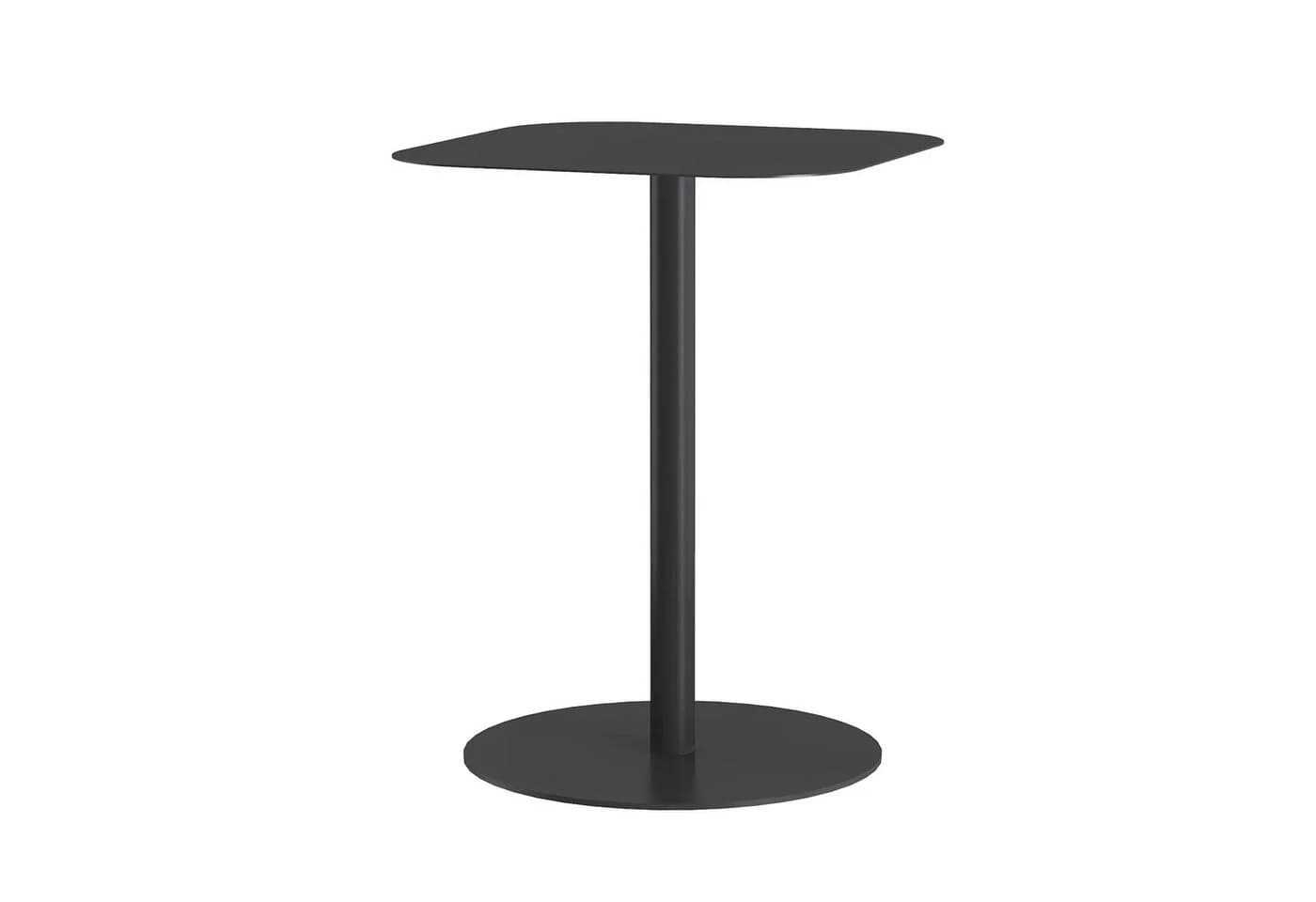 en.casa Beistelltisch »Nastätten« Metall Balkontisch Schwarz - Bild 4