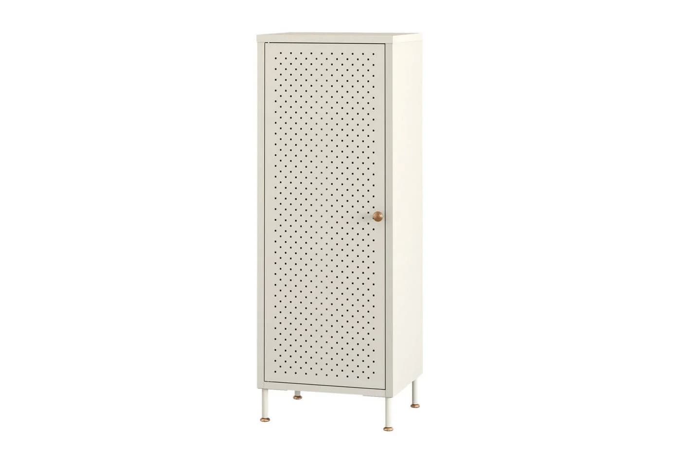 en.casa Schuhschrank Coleraine Stahl Cremeweiß - Bild 5