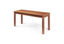 en.casa Essbank Trerunulu Kiefernholz Walnussoptik Bild 2