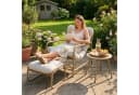en.casa Gartenlounge-Set 3-tlg. Beige/Grau Bild 3
