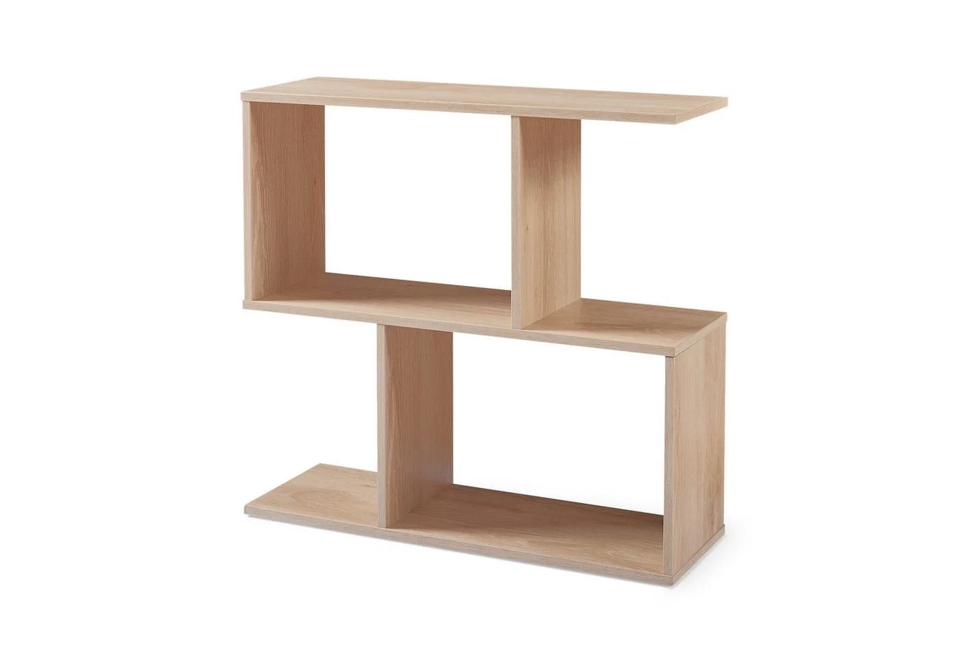 en.casa Beistelltisch Koxjö mit Stauraum Eicheoptik - Bild 4