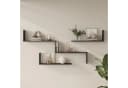 en.casa Wandregal Set 3-tlg. Vepinshul modular Anthrazit Bild 1