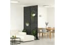 casa.pro Raumteiler »Nodepp« Trennwand Verzinkter Stahl 180 x 90 cm Schwarz Bild 5