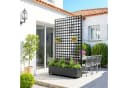 casa.pro Blumenkasten Trennwand Toma Rankhilfe Stahl Bild 2