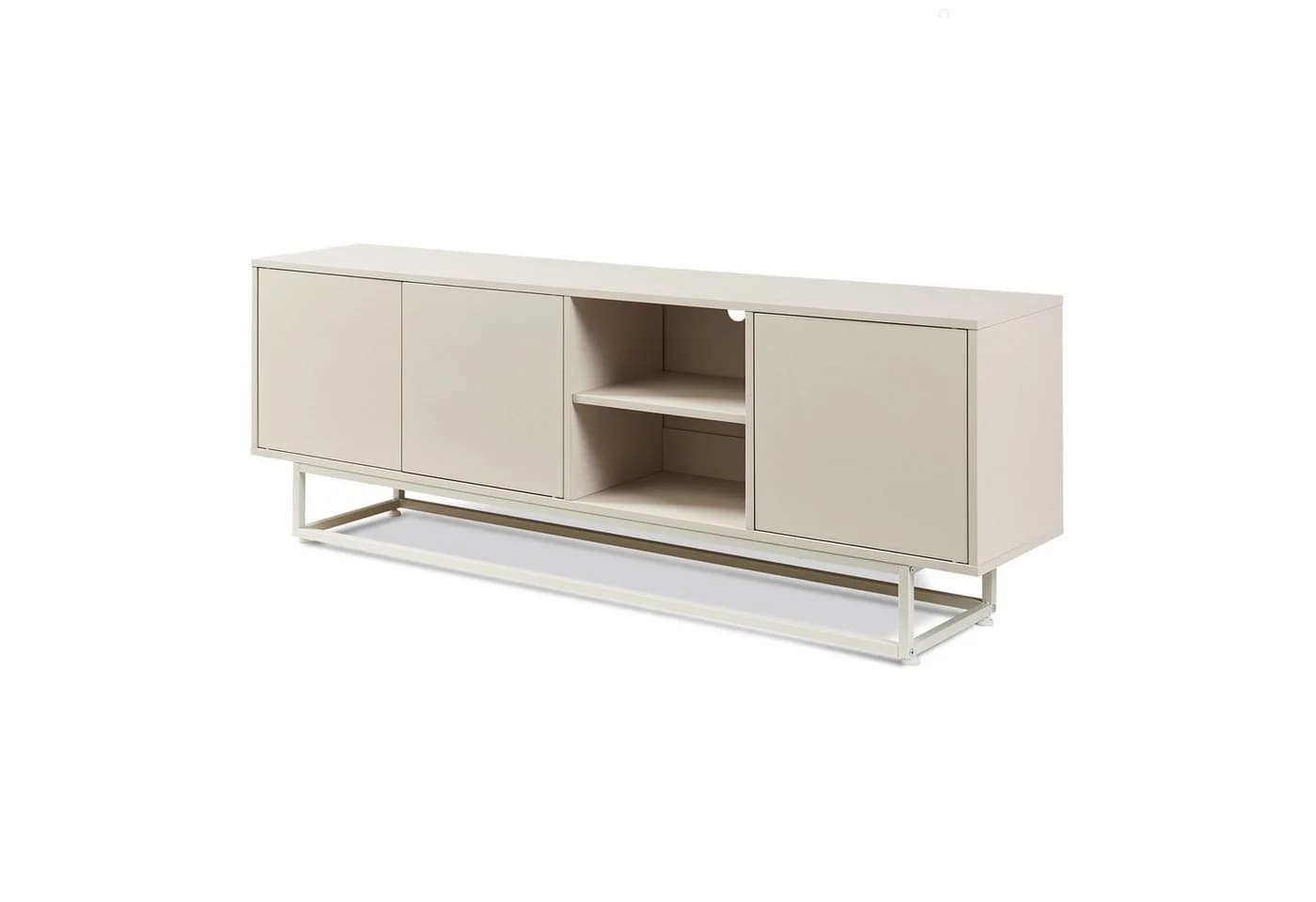 en.casa Sideboard Boxholm Sandfarben - Bild 4