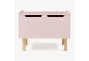 en.casa Spielzeugtruhe Virer Rosa mit Deckel Bild 5