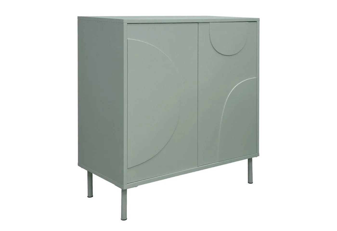 en.casa Sideboard »Holea« Push-to-Open Salbeigrün - Bild 4