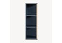 en.casa Hängeschrank Svanes 60x30x20 cm mit 3 Fächern Dunkelgrau/Bambus Bild 5