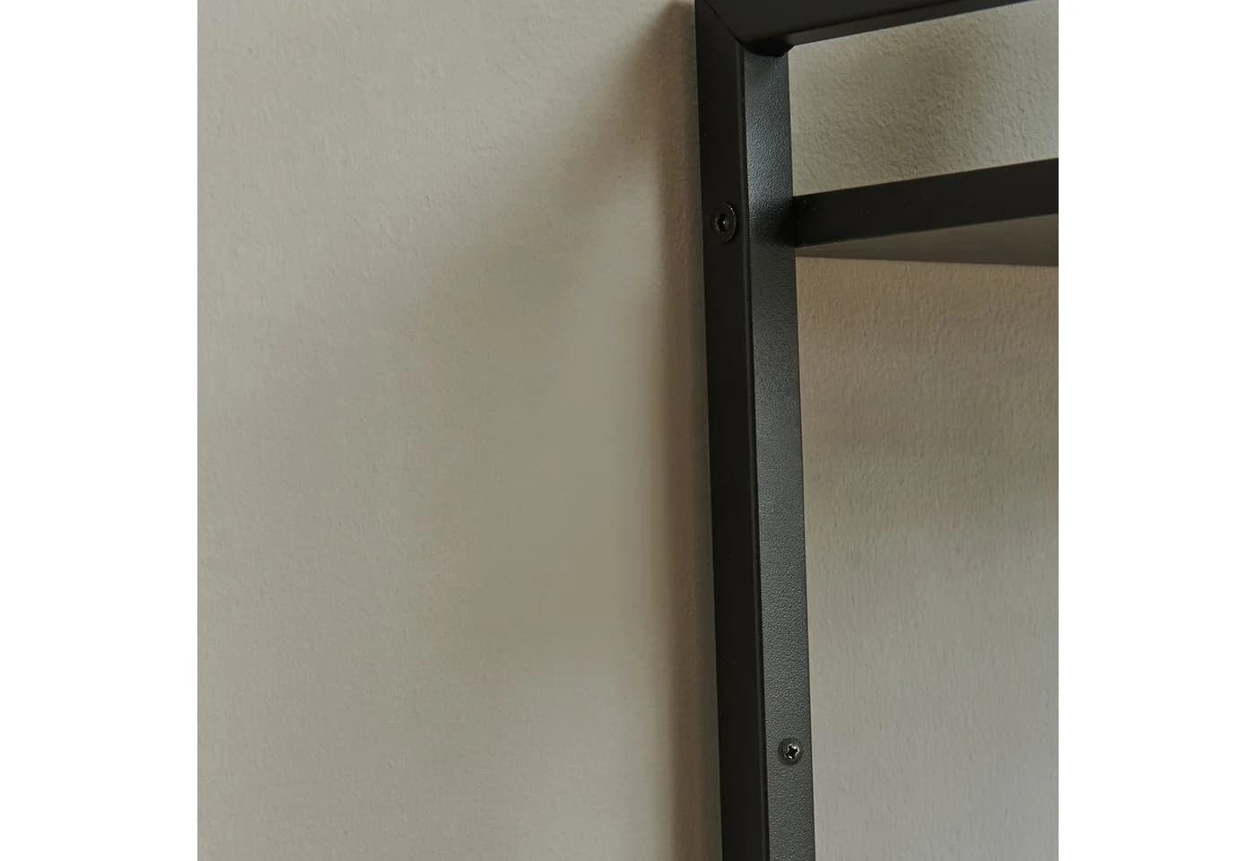 en.casa Standregal Ljukhobro Schwarz mit 3 Ablagen und Toilettenpapierhalter - Bild 5