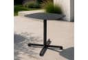 casa.pro Beistelltisch Foggia Stahl Grau Indoor Outdoor Bild 2