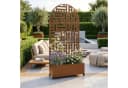 casa.pro Trennwand mit Blumenkasten »Bernalda« Braun Rollbar Bild 2