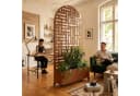 casa.pro Trennwand mit Blumenkasten »Bernalda« Braun Rollbar Bild 5