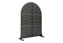 casa.pro Stellwand Nodepp Rundbogenform Stahl Schwarz Bild 1