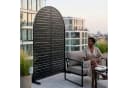 casa.pro Stellwand Nodepp Rundbogenform Stahl Schwarz Bild 5