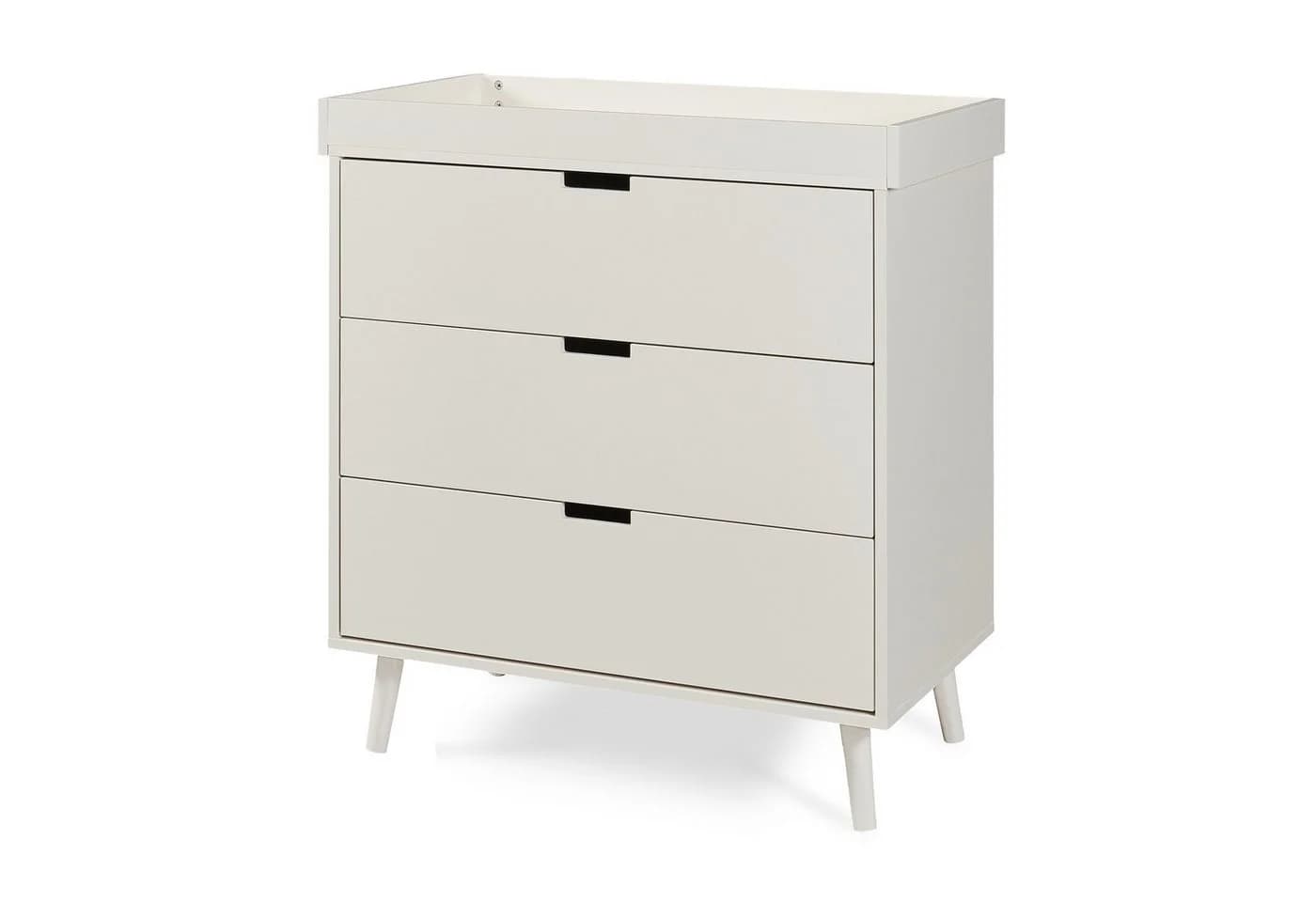 en.casa Wickelkommode Sallinrar Beige mit abnehmbarer Auflage