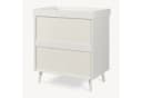 en.casa Wickelkommode Sallinrar Beige mit abnehmbarer Auflage Bild 5