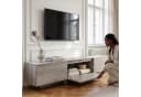 en.casa TV-Schrank Kapipimso Eicheoptik Grau mit Push-to-Open Bild 4