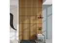 neu.holz 3D Wandpaneel Set 8-tlg. Vang Eiche dunkel Akustiklamellen Bild 1