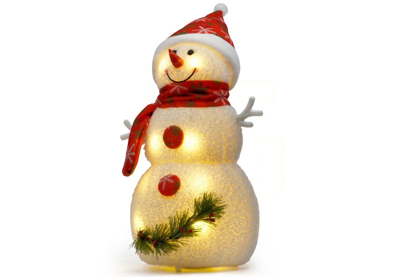 Gravidus LED Schneemann 34 cm Batteriebetrieben - Bild 3