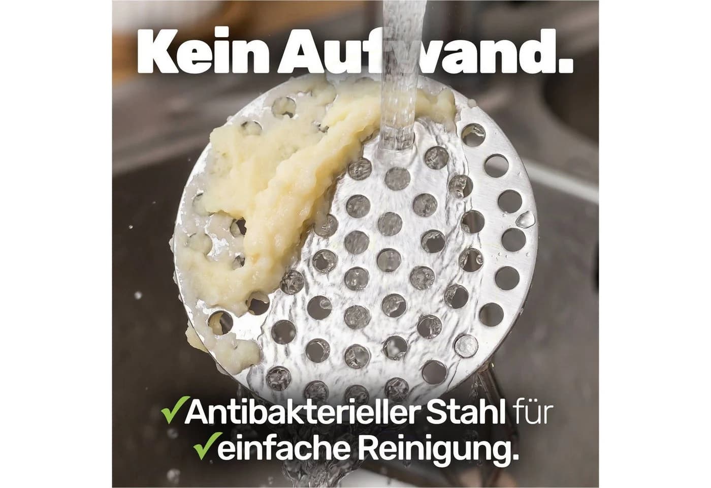 Gravidus Kartoffelstampfer Buche Metall Natur - Bild 4