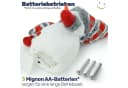 Gravidus LED-Dekofigur Schneemann LED Figur 28 cm Bild 4