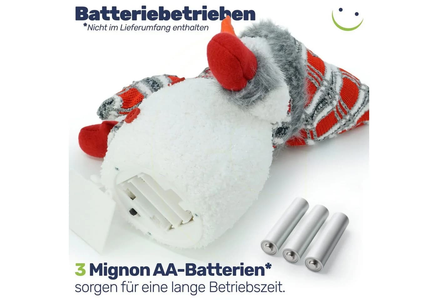 Gravidus LED-Dekofigur Schneemann LED Figur 28 cm - Bild 4