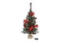Gravidus Künstlicher Weihnachtsbaum mit 20 LEDs und Deko Bild 1