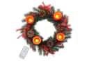 Gravidus Adventskranz mit LED Echtwachskerzen und Fernbedienung Bild 5