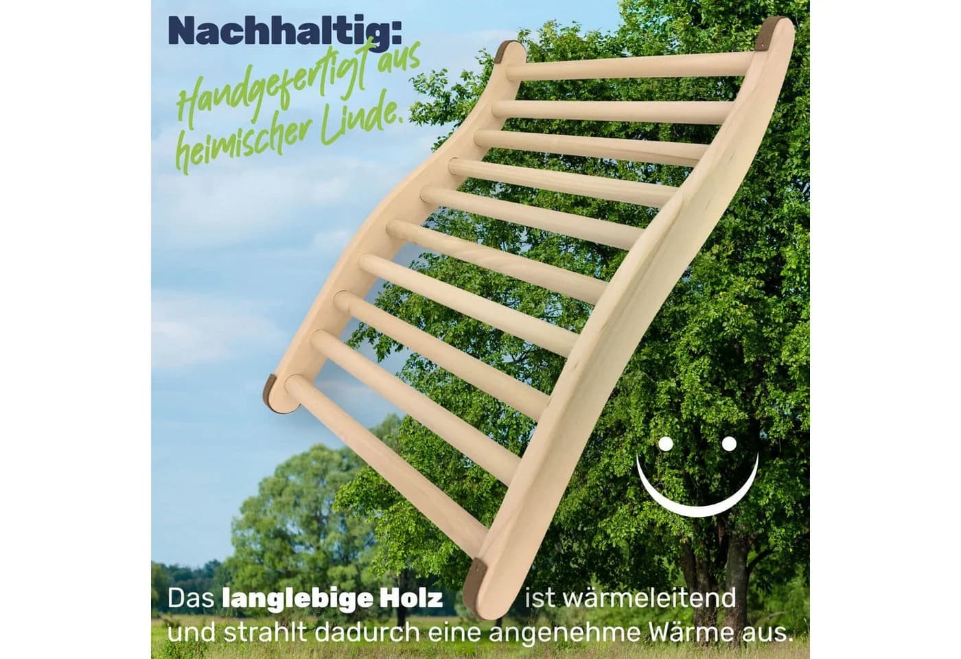 Gravidus Sauna-Rückenlehne 2er Set - Ergonomische S-Form - Bild 4