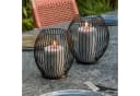 Gravidus Kerzenhalter 2er Set Draht Metall Schwarz Bild 2
