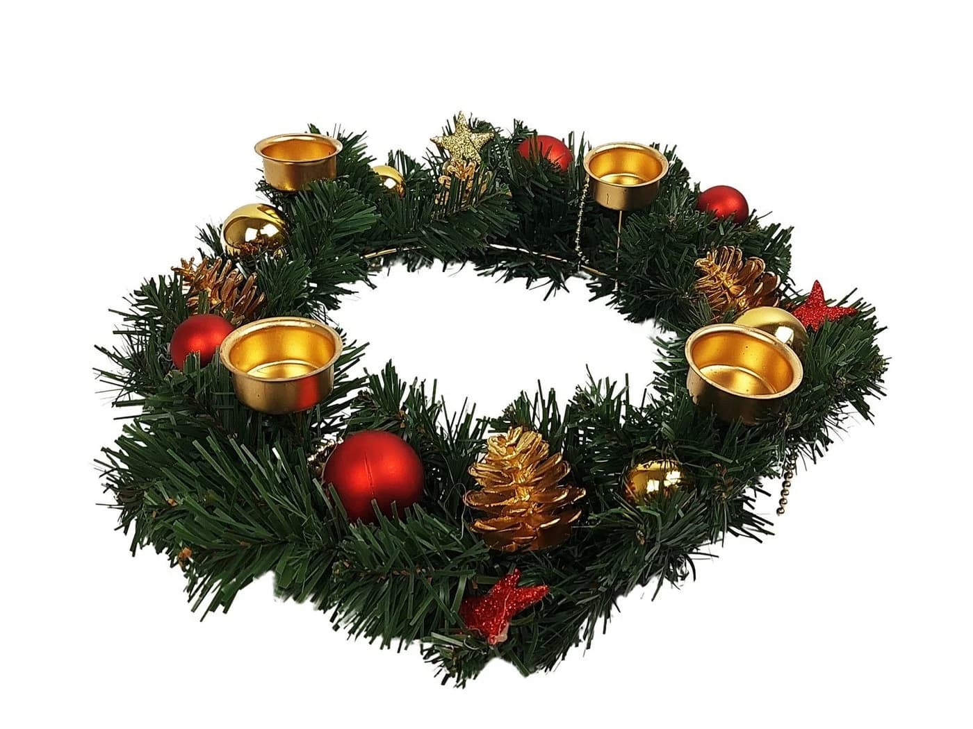 Gravidus Adventskranz Ø35cm mit Kerzenhalter