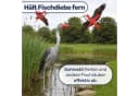 Gravidus Teichfigur Fischreiher-Attrappe Wetterfest Reiherschreck Bild 3