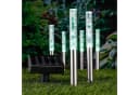 Gravidus LED Solarleuchte 6er Set Bubbles Edelstahl/Silber Bild 2