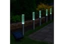 Gravidus LED Solarleuchte 6er Set Bubbles Edelstahl/Silber Bild 5