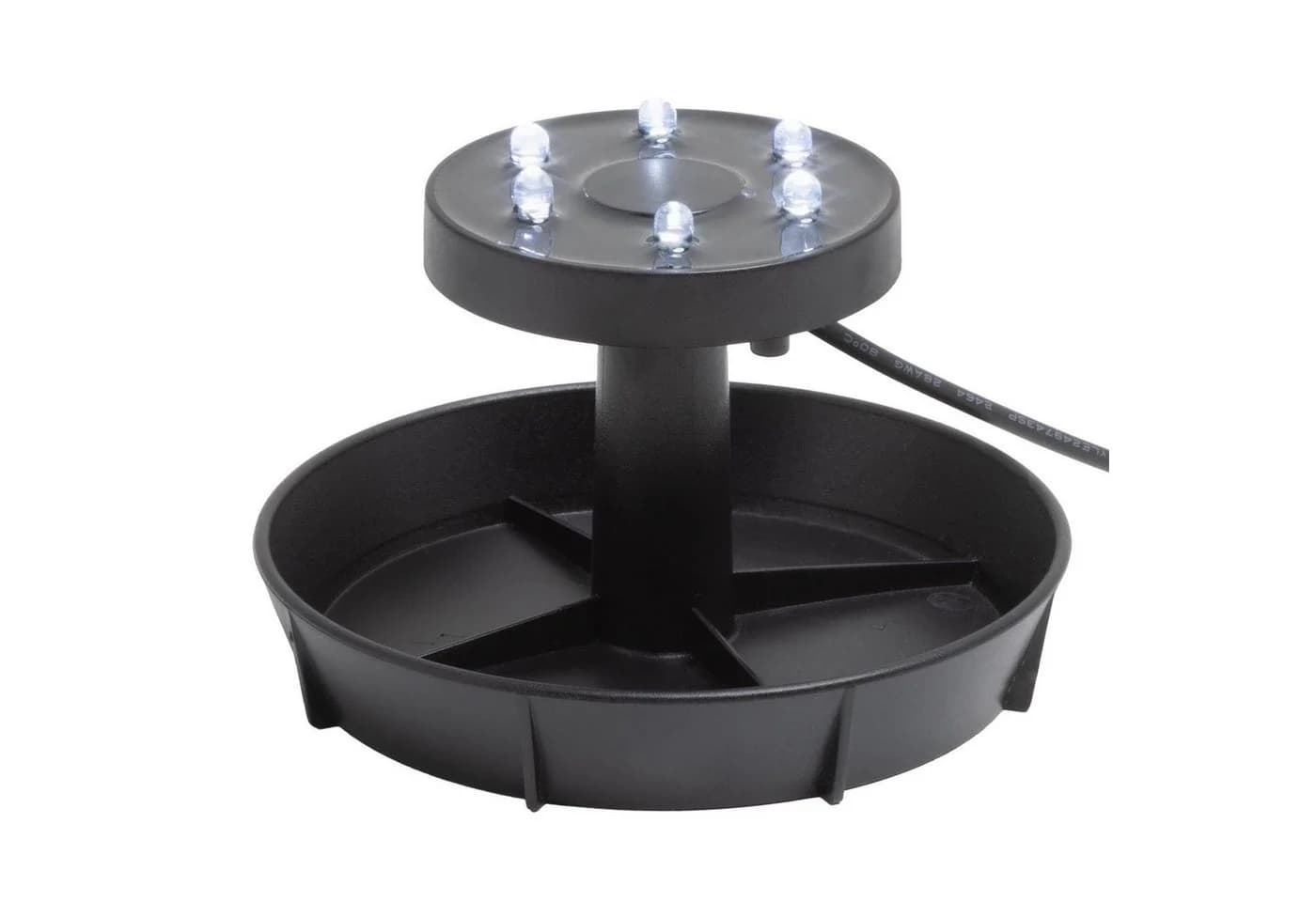 Gravidus LED Teichleuchte Solar Gartenteich Strahler-Set Unterwasserbeleuchtung 3 x 6 LED - Bild 4