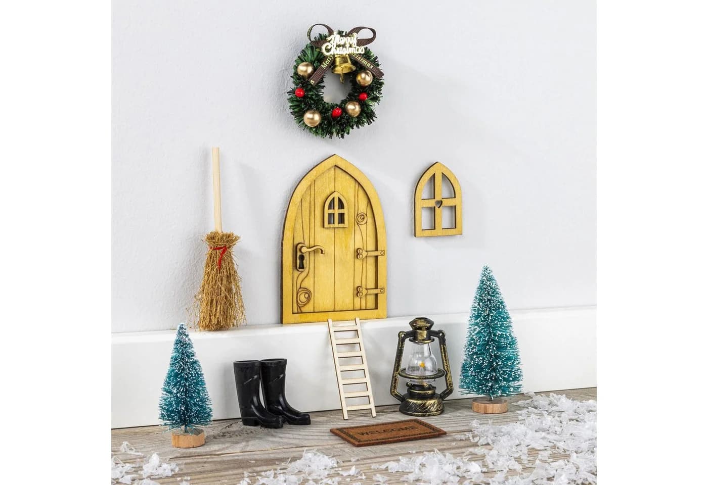 Gravidus Weihnachtsszene Wichteltür Set 10-teilig - Bild 2